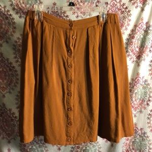 Light brown skirt from Modlcoth! Size large